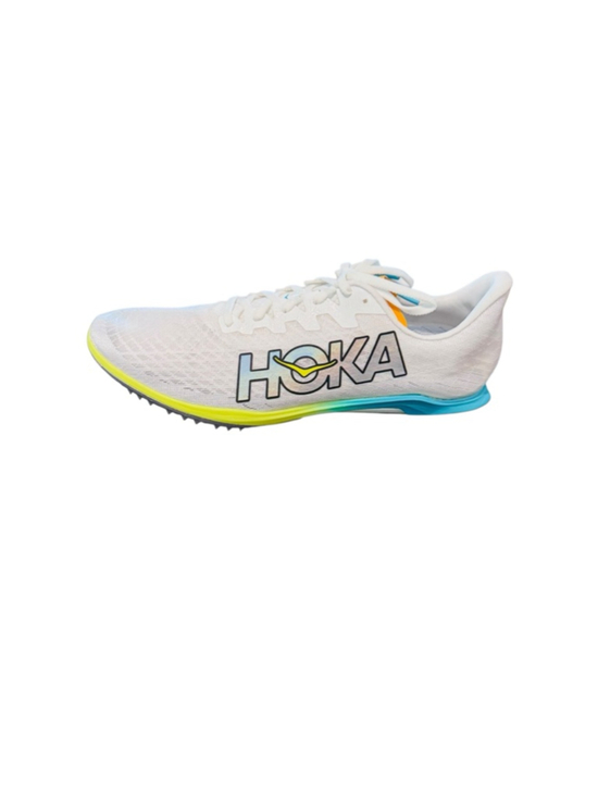 Hoka Other - Men's Hoka Cielo X 2 MD White Blue Athletic Shoes Size 13 track spikes